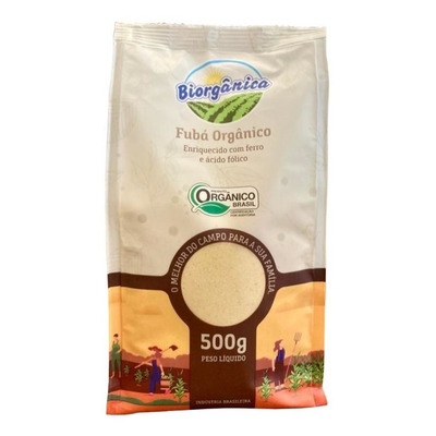 Encontraproduto.com.br - Fubá de Milho Biorgãnica Orgânico 500g