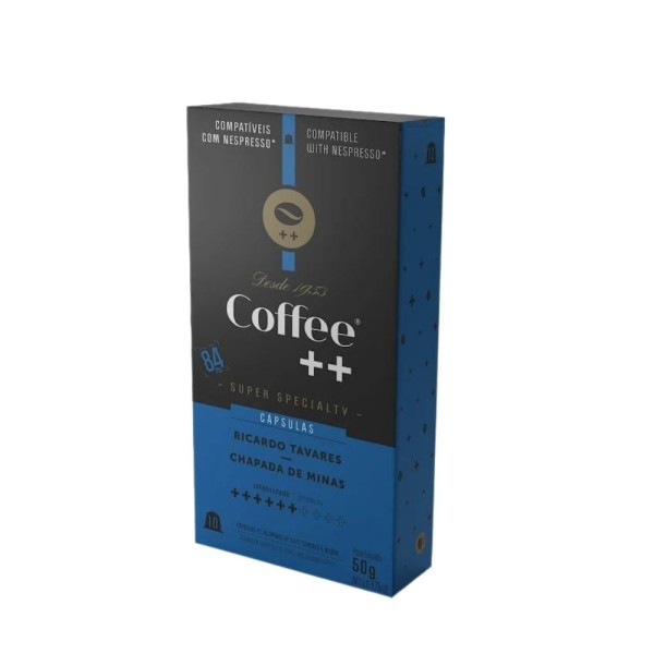 Cápsulas de Café Coffee++ Chapada de Minas Caixa com 10 Unidades 50g