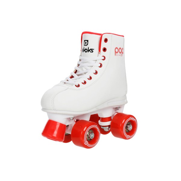 Encontraproduto.com.br - Patins - Quad Pop - One White - Tam 29/30 - Divoks