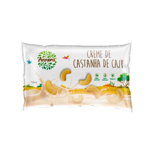 Creme de Leite de Castanha de Caju Annora 155g