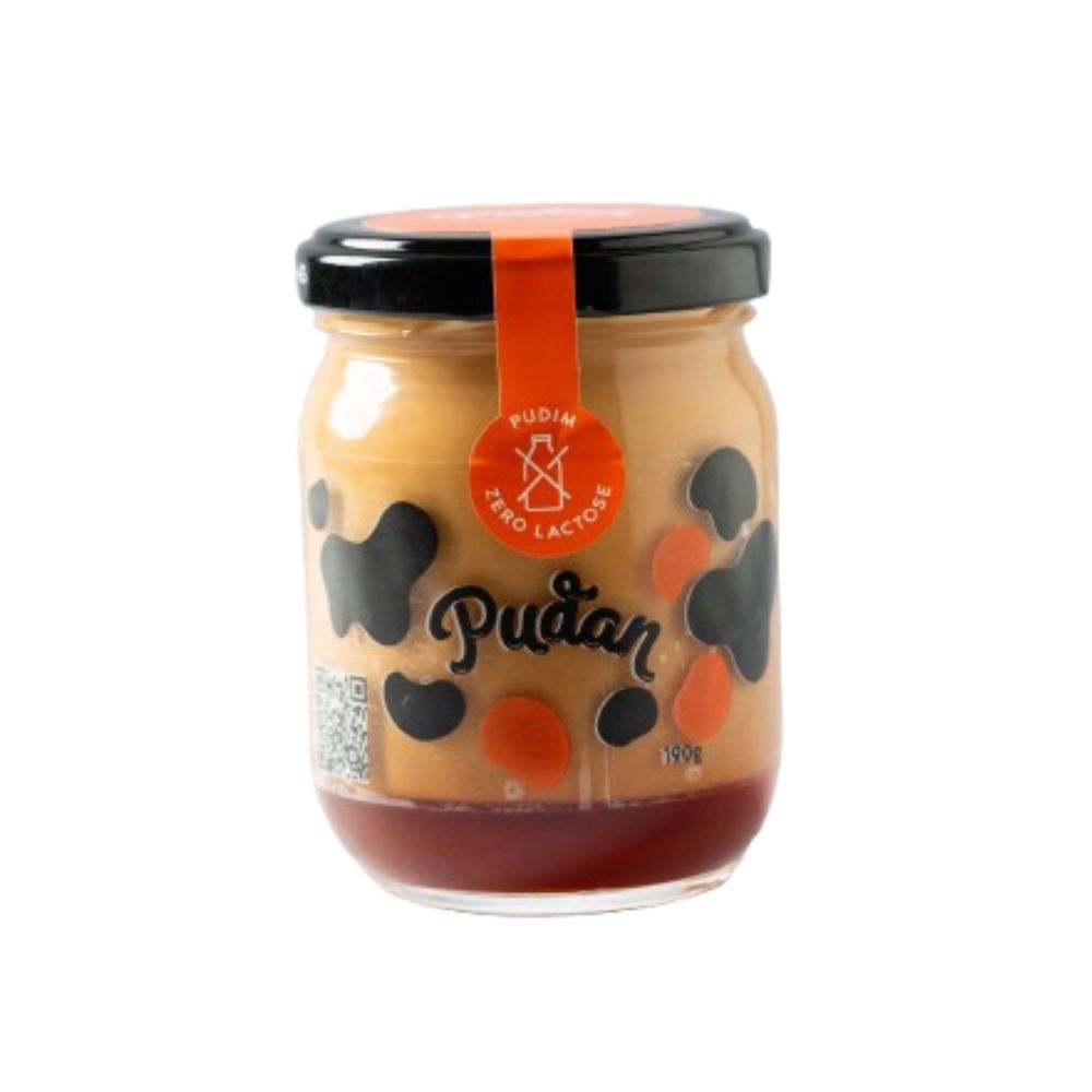 Pudim Artesanal Zero Lactose Pudan 190 G