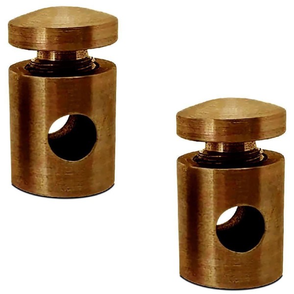 Kit Com 2 Desviador De Cabo Para Pendentes Lustre Cobre