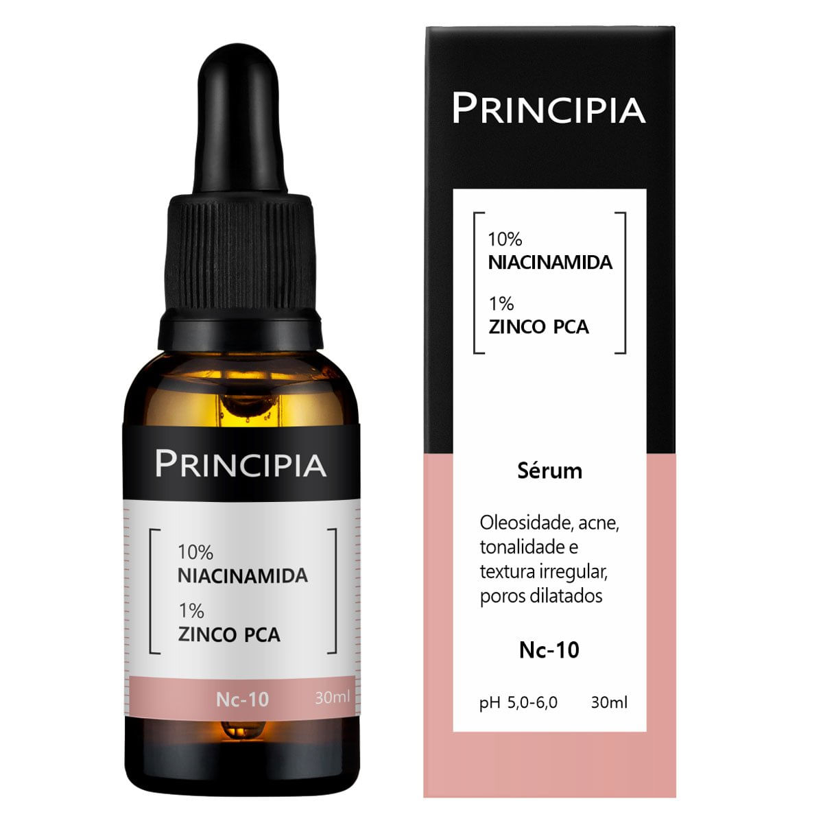 Encontraproduto.com.br - Sérum Anti-Idade Niacinamida + Zinco Nc10 Principia – 30ml