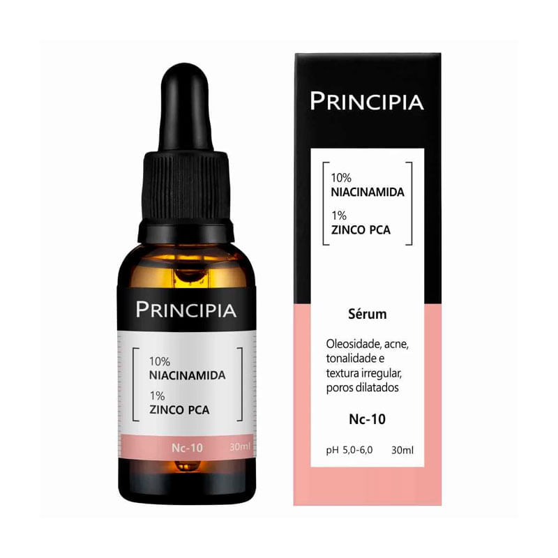 Encontraproduto.com.br - Sérum Anti-Idade Niacinamida + Zinco Nc10 Principia – 30ml