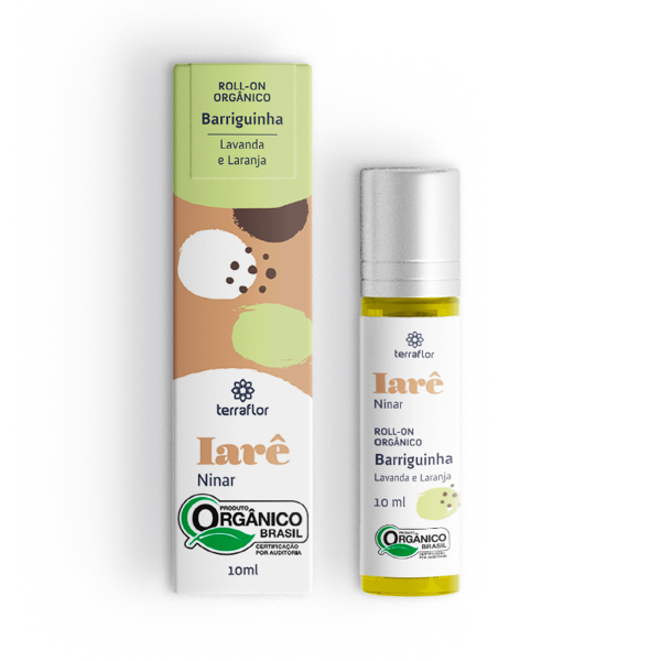Encontraproduto.com.br - Roll-on de Óleos Essenciais Barriguinha para Cólica Bebê Orgânico Iarê 10ml - Terraflor