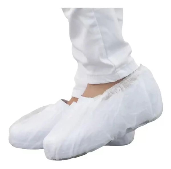 Encontraproduto.com.br - Sapatilha Descartável Propé Dejamaro Branca Gramatura 30 - 50 pares