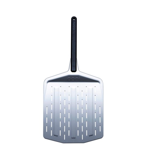 Encontraproduto.com.br - Espátula para Pizza Perfurada de Alumínio 14 Ooni