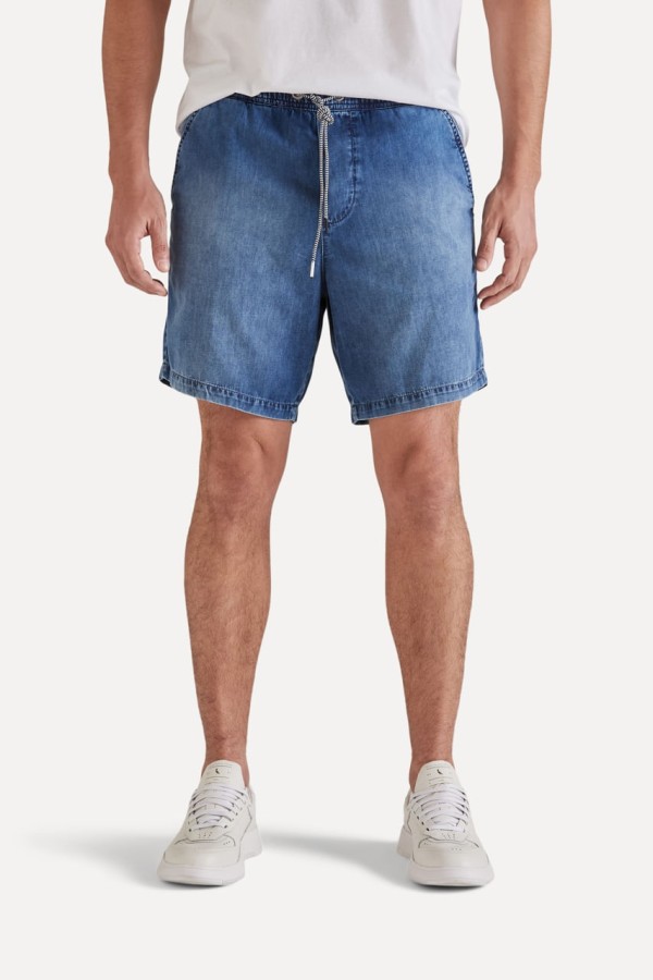 Encontraproduto.com.br - Bermuda Jogger Indigo