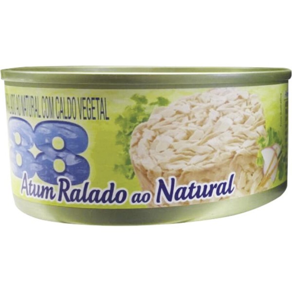 Encontraproduto.com.br - Atum Ralado 88 Natural Lata com 120g