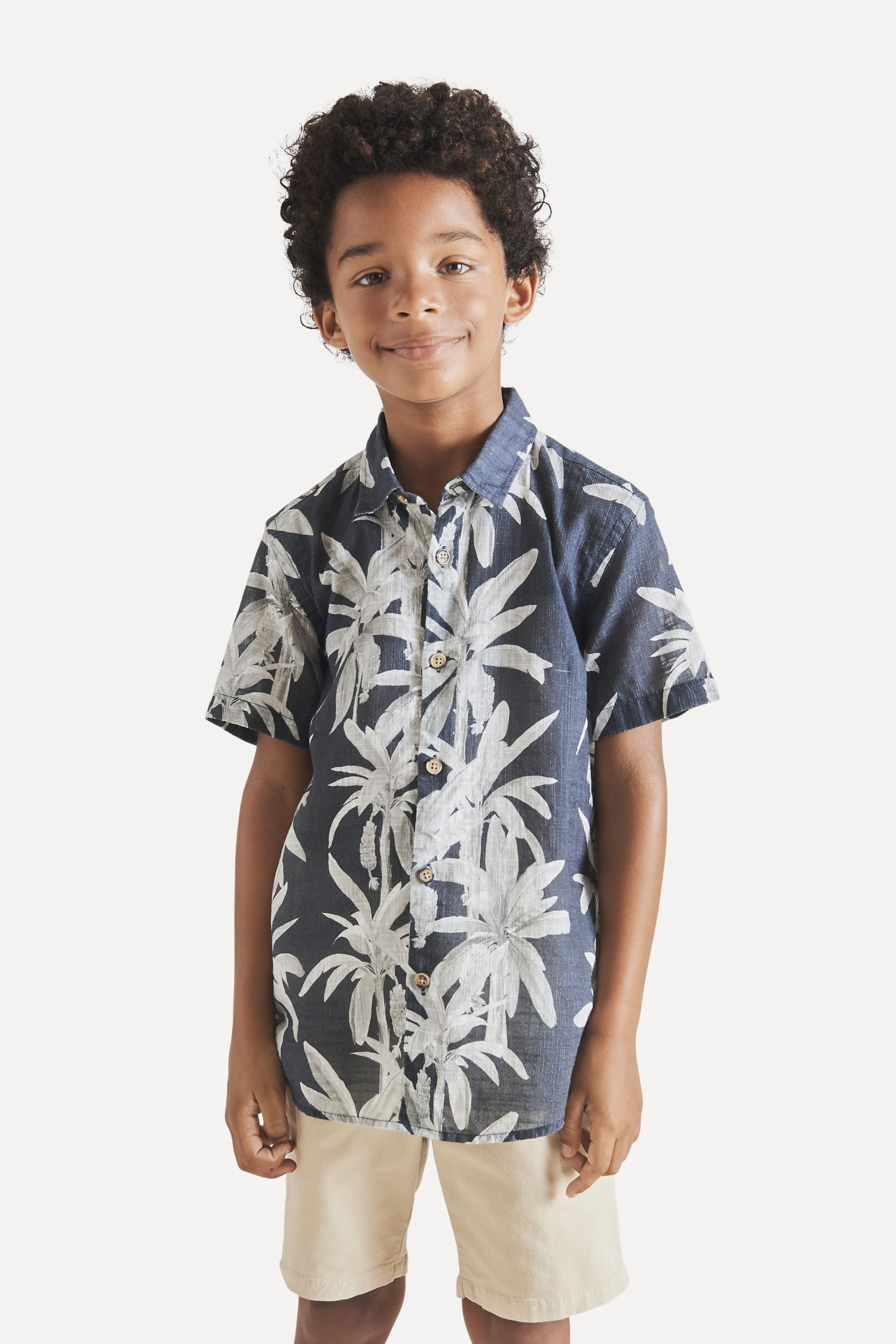 Camisa Mini Bananal White