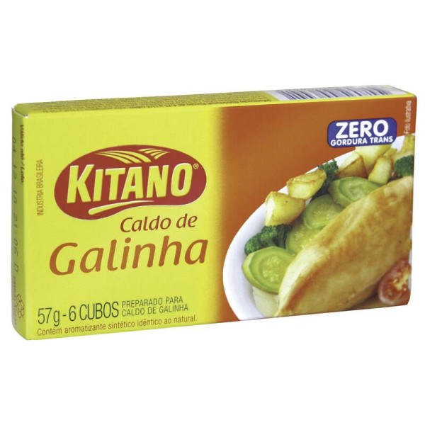 Encontraproduto.com.br - Caldo Kitano Galinha Caixeta com 57g