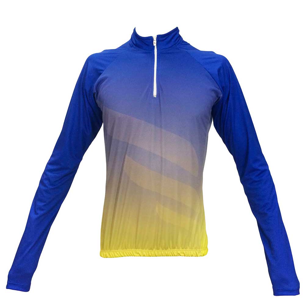 Camiseta Bike Half Sol Back G Yellow Villa Sports