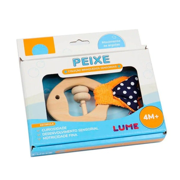 Encontraproduto.com.br - Peixe Sensorial - Lume Brinquedos