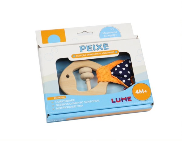 Encontraproduto.com.br - Peixe Sensorial - Lume Brinquedos