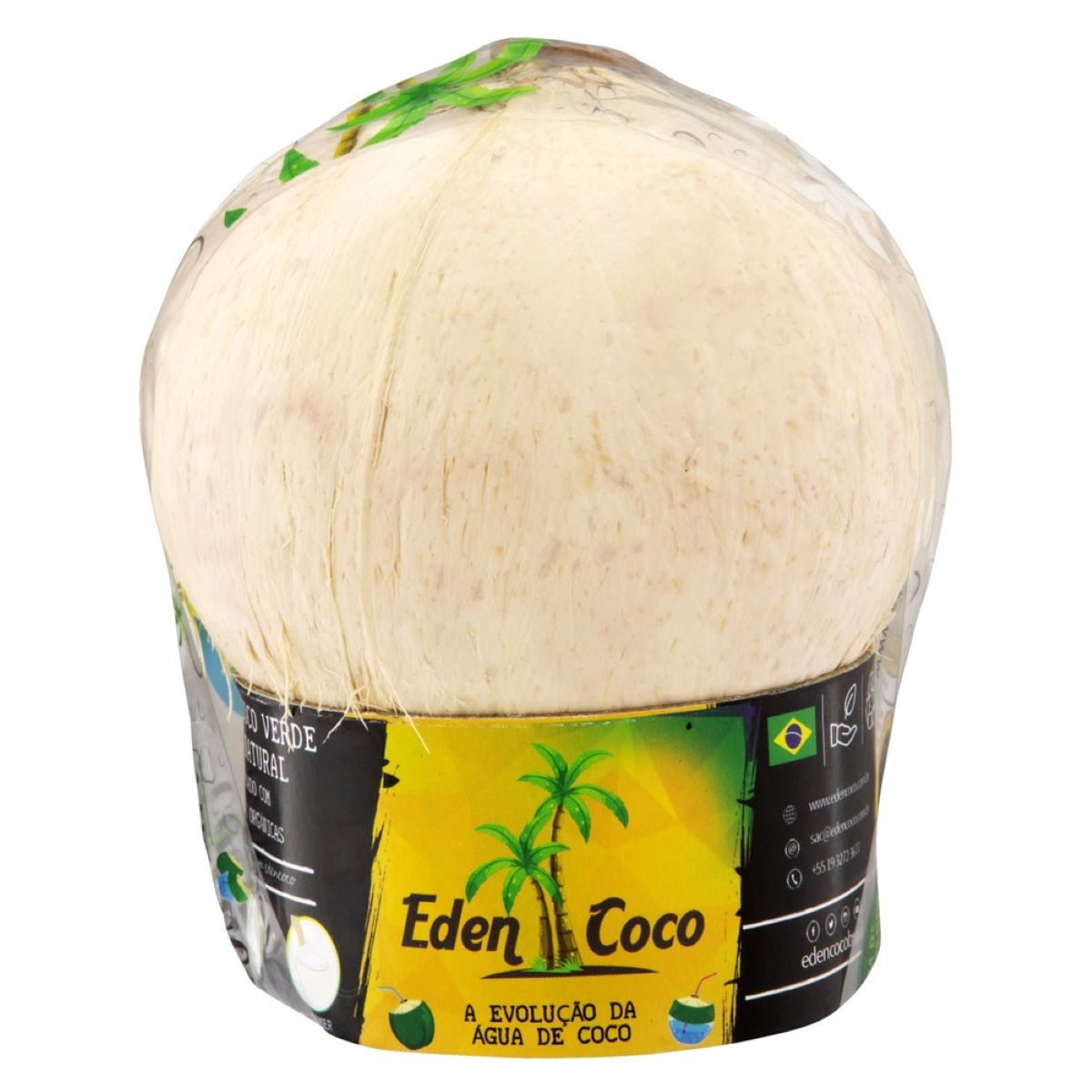 Encontraproduto.com.br - Água de Coco Abre Fácil Eden Coco 400g