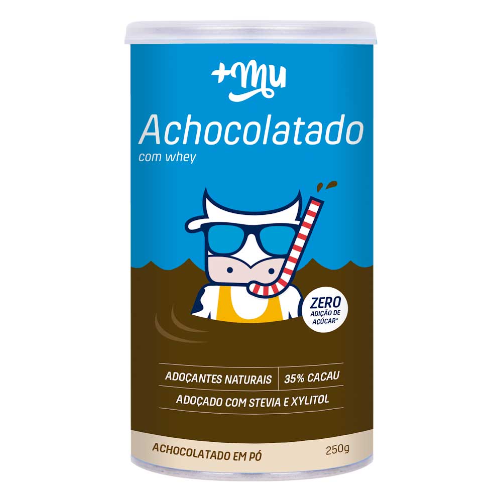 Encontraproduto.com.br - Achocolatado +Mu Com Whey Lata 250g