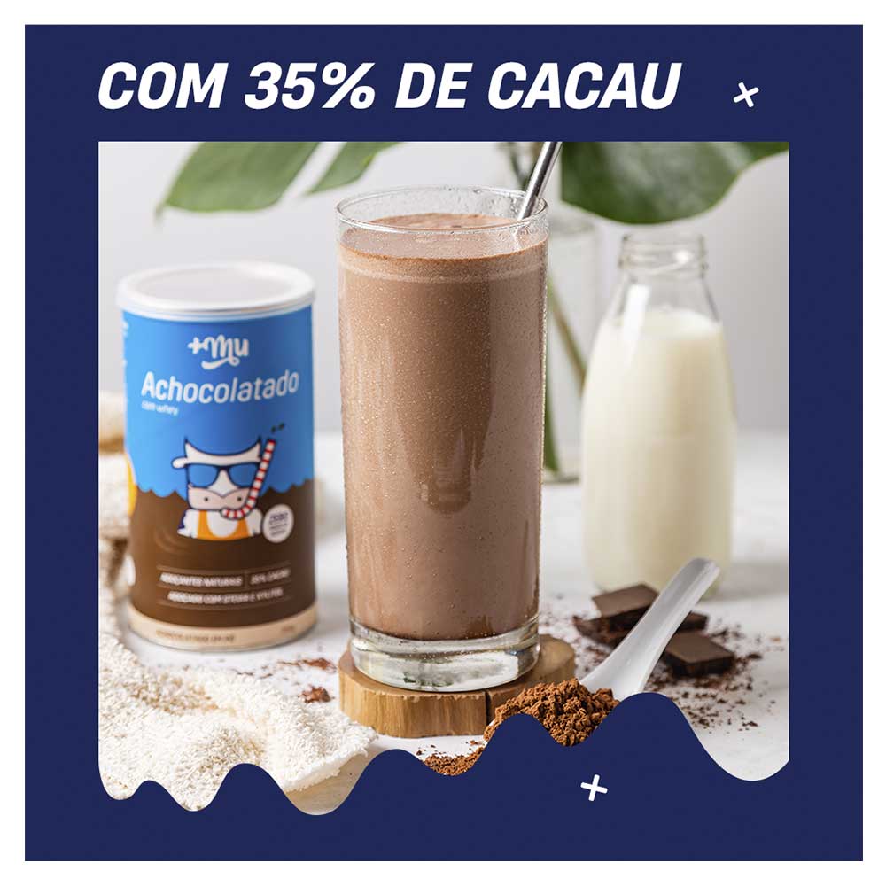 Encontraproduto.com.br - Achocolatado +Mu Com Whey Lata 250g