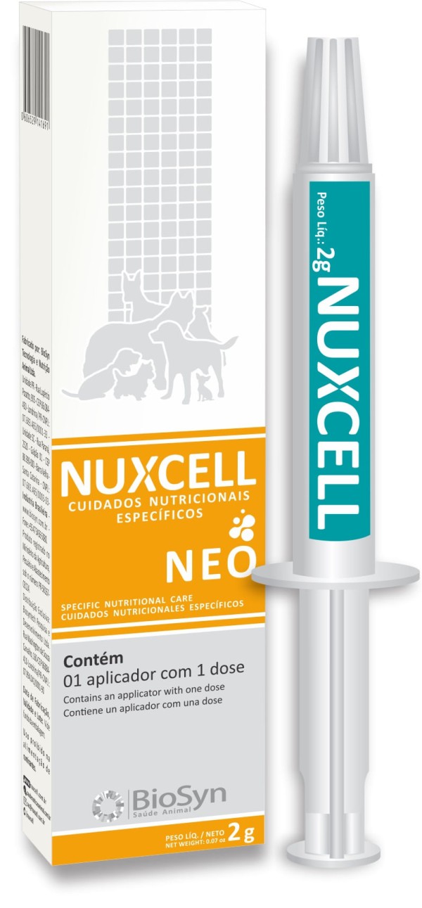 Suplemento Vitamínico Cães Biosyn Nuxcell Neo