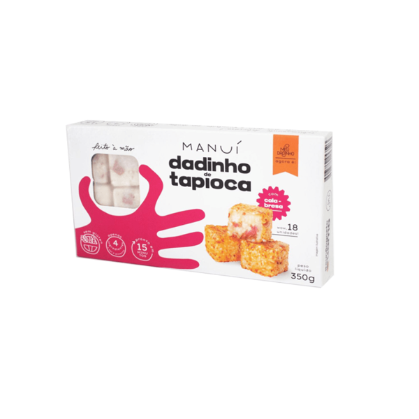 Dadinho de Tapioca Manuí Com Calabresa 350g