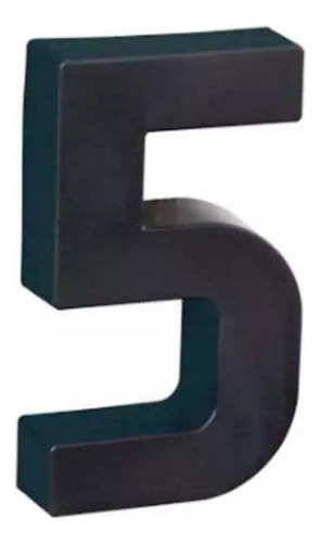 Encontraproduto.com.br - Numero Residencial Preto 5 - Roper Plast