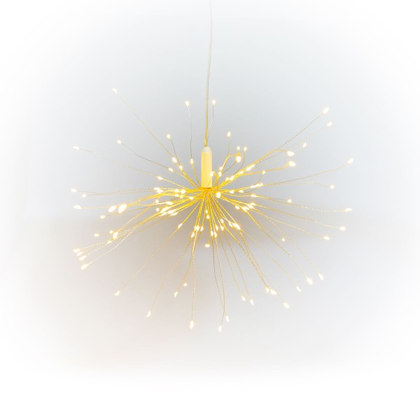 Encontraproduto.com.br - Luminária Estilo Fogos de Artifício Luz De Fada  - 120 Leds a Pilha e USB