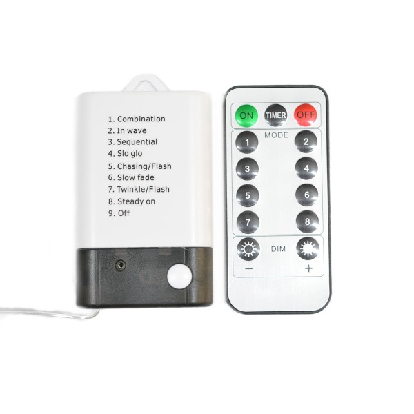 Encontraproduto.com.br - Luminária Estilo Fogos de Artifício Luz De Fada  - 120 Leds a Pilha e USB
