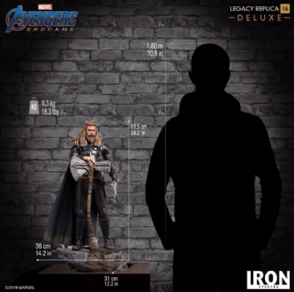 Encontraproduto.com.br - Thor 1/4 Legacy Replica - Avengers: Endgame
