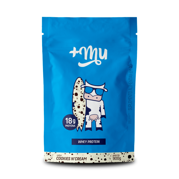 Encontraproduto.com.br - Whey Concentrado +Mu - Cookies’n Cream - Refil