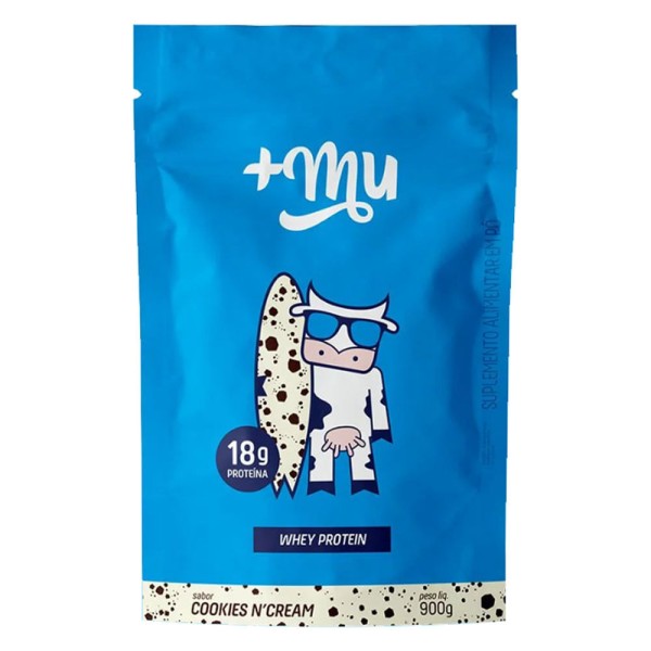 Encontraproduto.com.br - Whey Concentrado +Mu - Cookies’n Cream - Refil