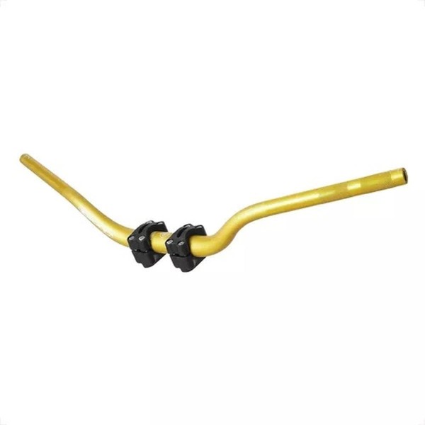 Encontraproduto.com.br - Guidão De Moto Em Alumínio Oxxy Naked Dourado (MP)