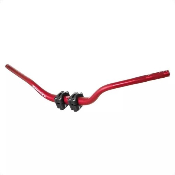 Encontraproduto.com.br - Guidão De Moto Em Alumínio Oxxy Naked Vermelho (MP)