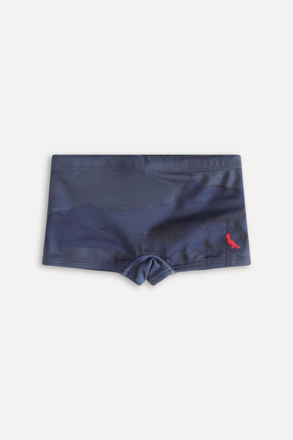 Encontraproduto.com.br - SUNGA SHORT MINI ESTAMPADA NANQUIM