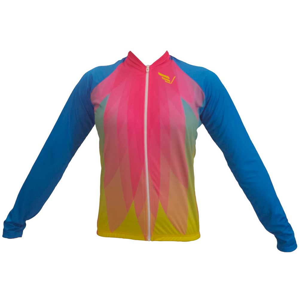 Camiseta Baby Bike Ziper Destacavel M Pink Flower Villa Sports