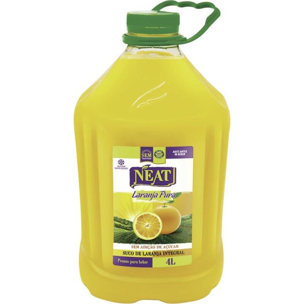 Encontraproduto.com.br - Suco de Laranja Neat Bombona com 4L