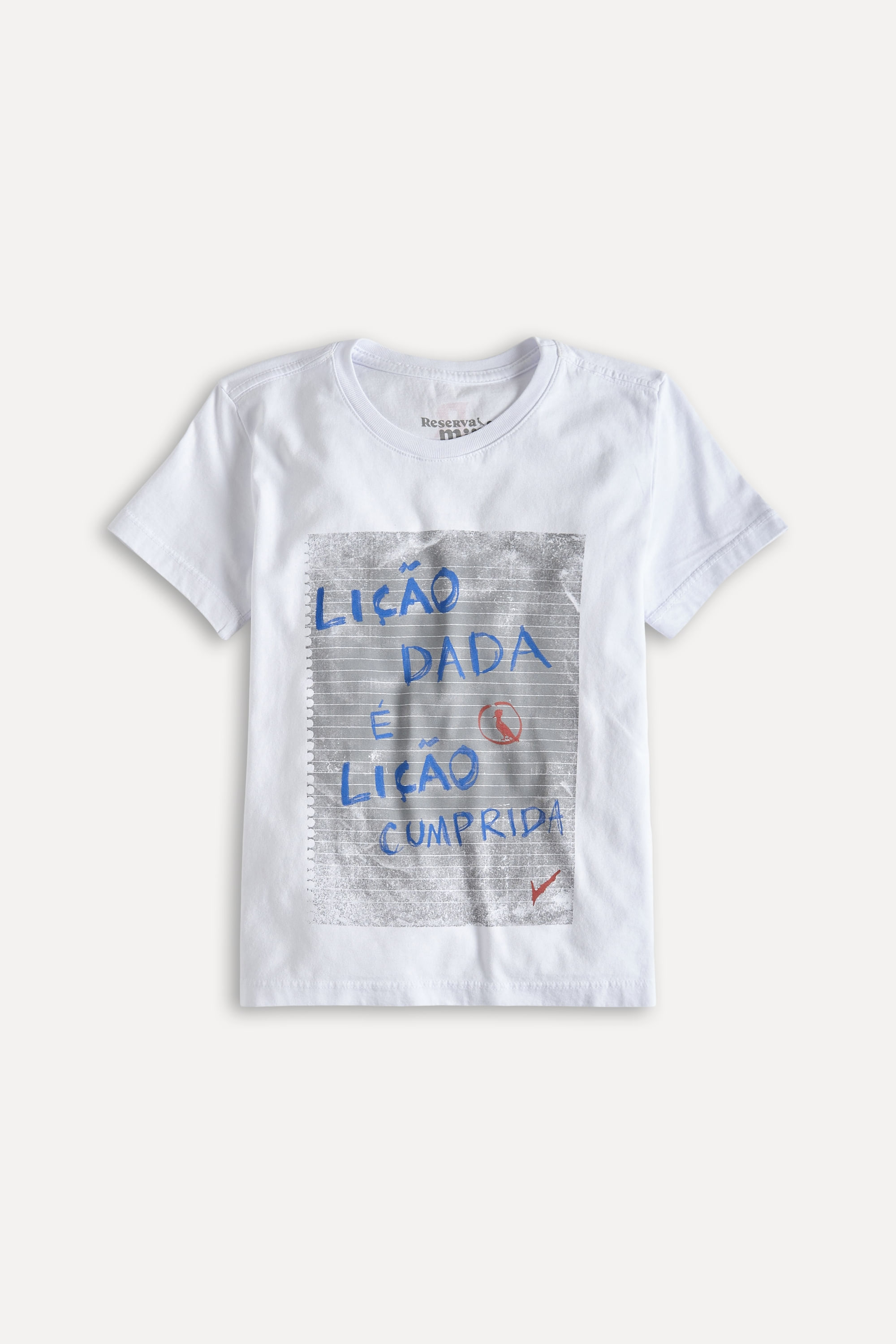 Camiseta Mini Sm Licao Dada