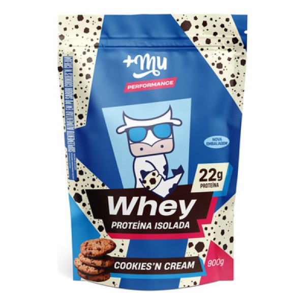Refil Whey Isolado +Mu Performance Cookies & Cream
