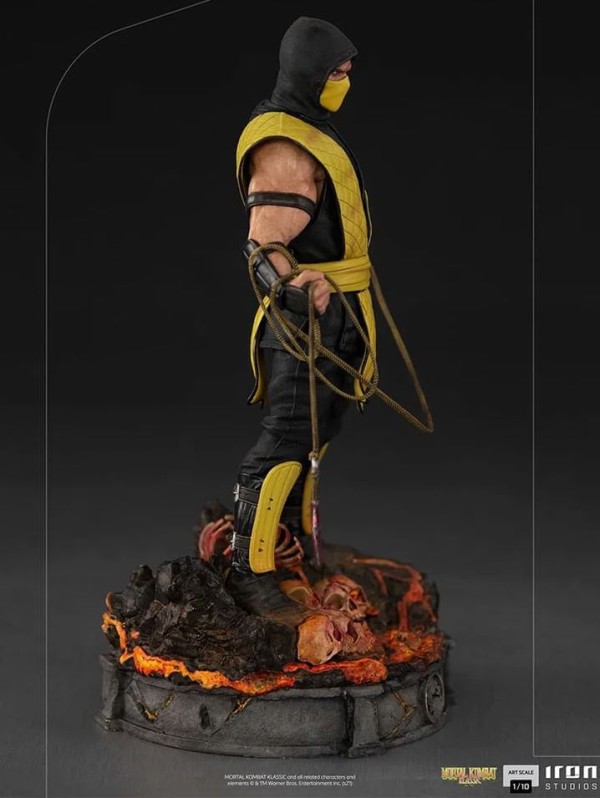 Encontraproduto.com.br - Scorpion - Mortal Kombat - Art Scale 1/10 - Iron Studios