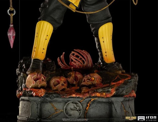 Encontraproduto.com.br - Scorpion - Mortal Kombat - Art Scale 1/10 - Iron Studios
