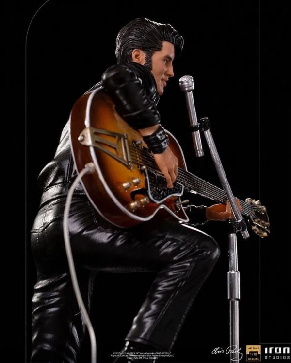Encontraproduto.com.br - Elvis Presley Comeback Deluxe - Art Scale 1/10 - Iron Studios
