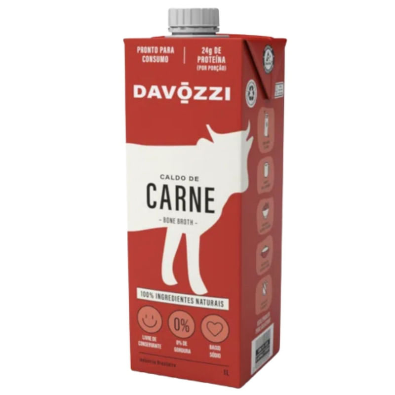 Encontraproduto.com.br - Caldo de Carne Davozzi Tetra Pak 1L