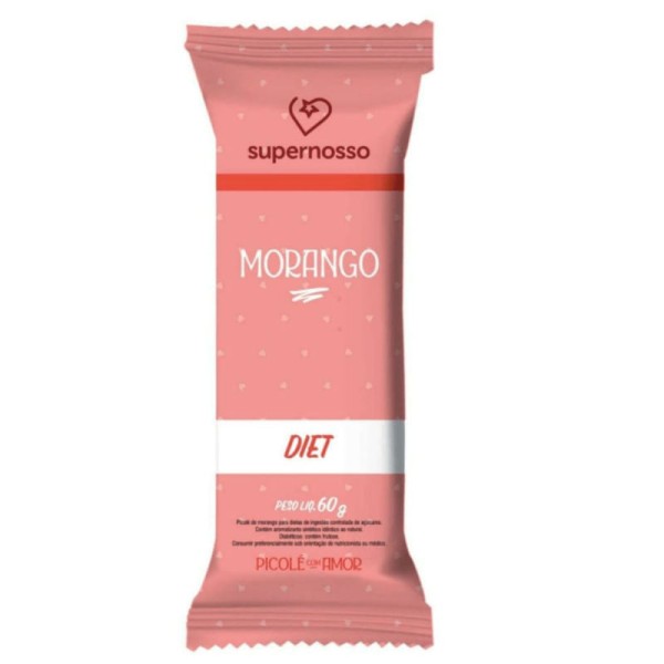 Encontraproduto.com.br - Picolé Morango Diet Carrefour Pacote 60g
