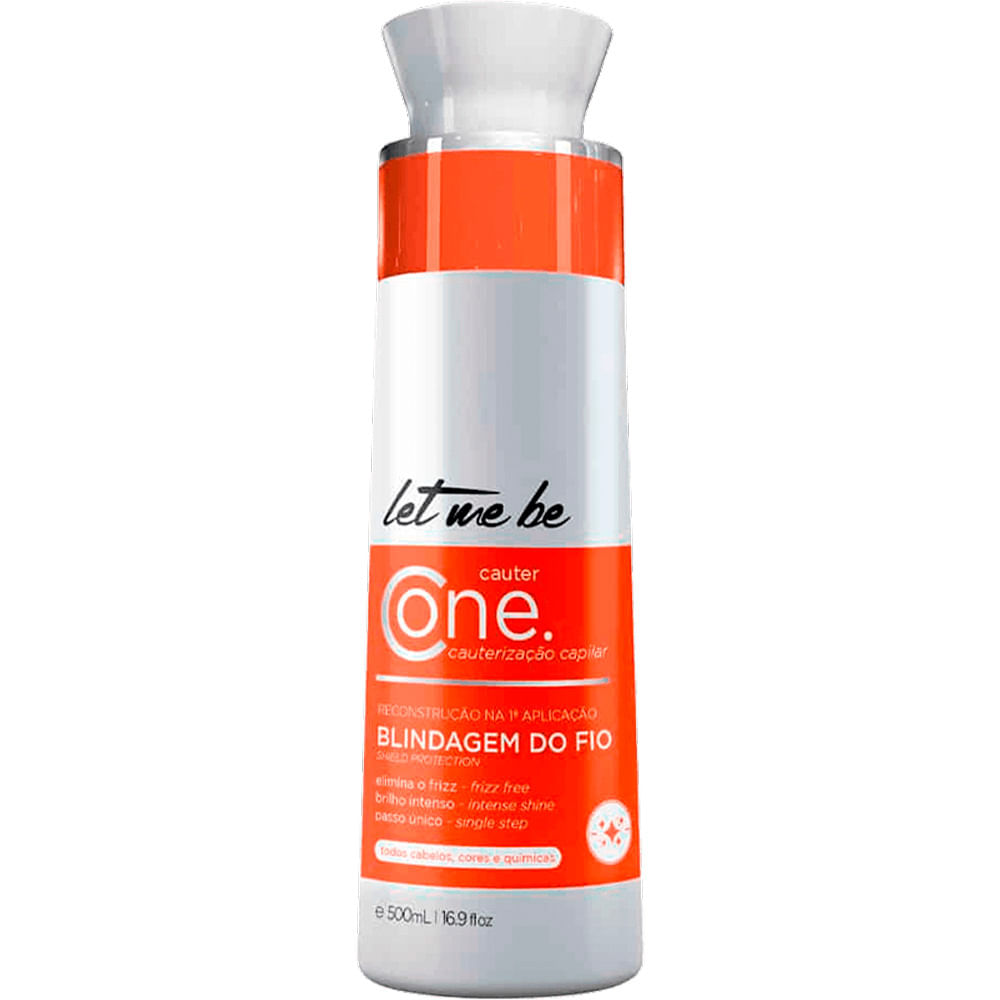 Let Me Be Cauter One - Cauterização Capilar Reconstrução Imediata 500ml