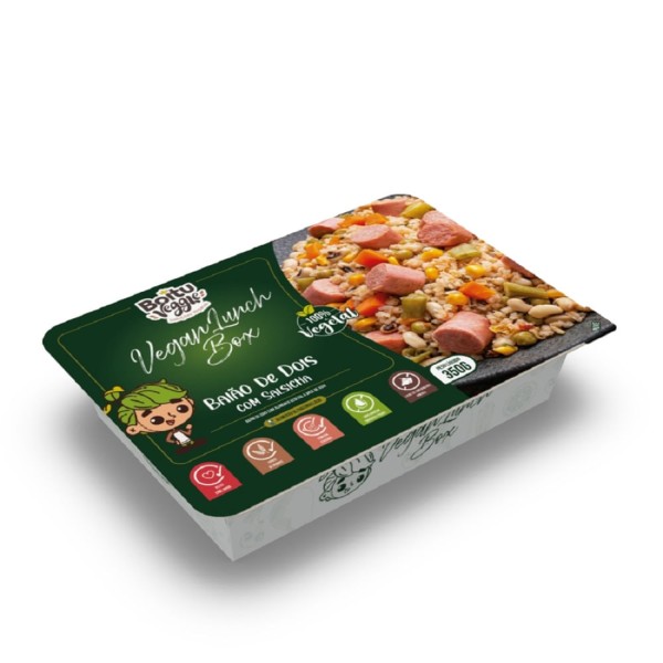 Encontraproduto.com.br - Baião De Dois Com Alimento Vegetal À Base Soja Boituveggie 350 G