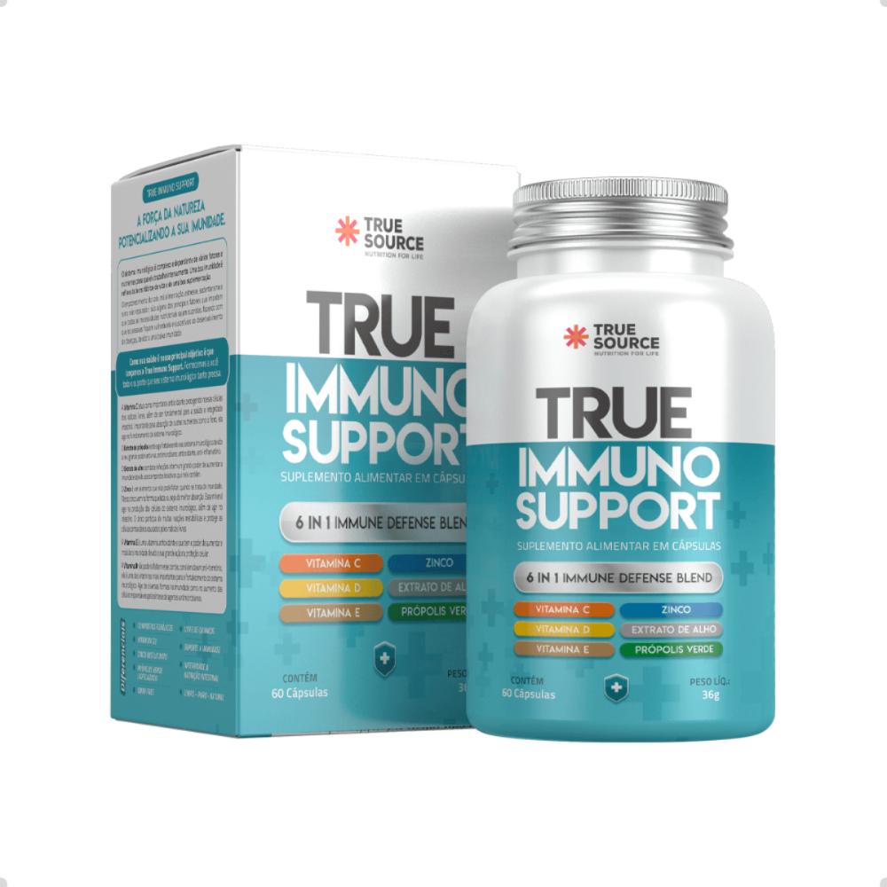 Encontraproduto.com.br - True Immuno Support 60 Cápsulas True Source