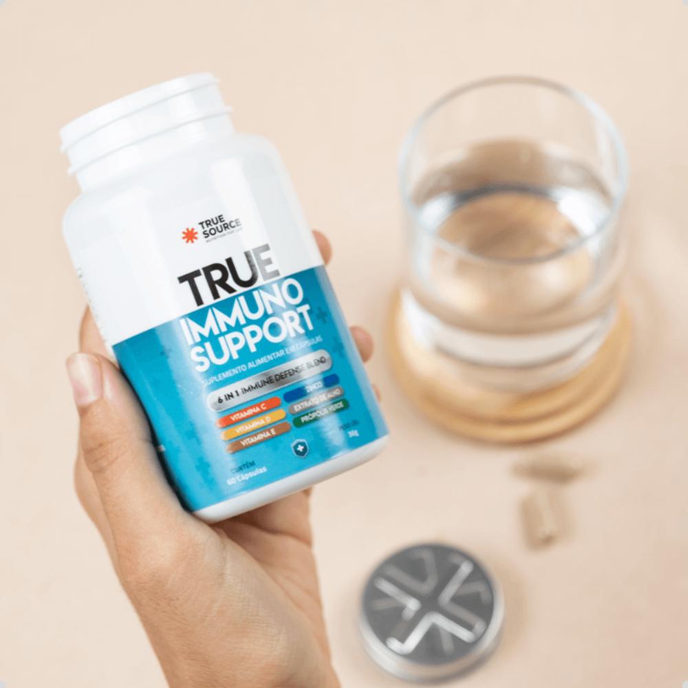 Encontraproduto.com.br - True Immuno Support 60 Cápsulas True Source