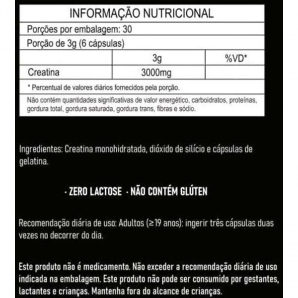Encontraproduto.com.br - Creatina Linha Sport - 180 Cápsulas - Natureza Em Saúde