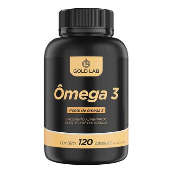 Encontraproduto.com.br - Ômega 3 C/120 Cápsulas - Gold Lab