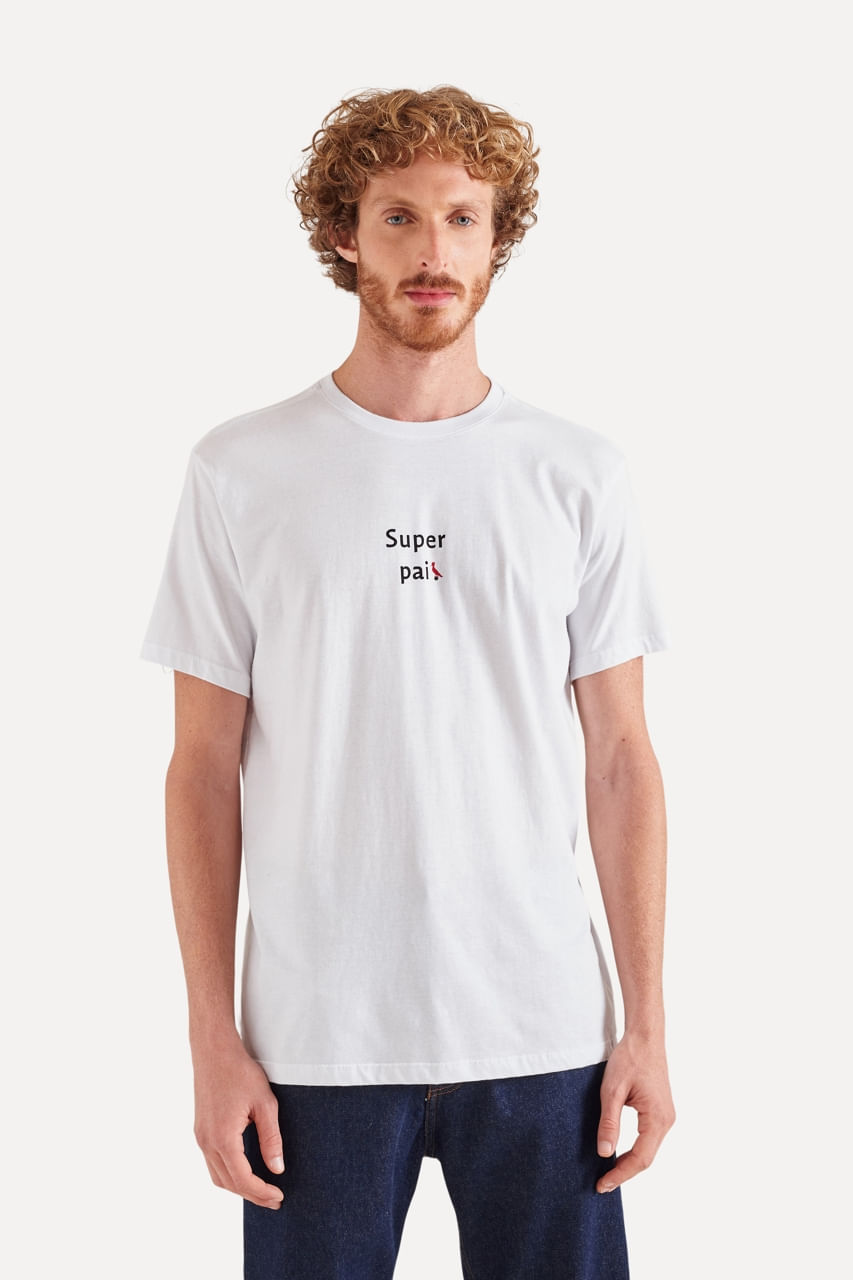 Camiseta Estampada Super Pai