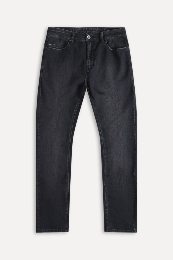 Encontraproduto.com.br - Calca Jeans Skinny Midi Black