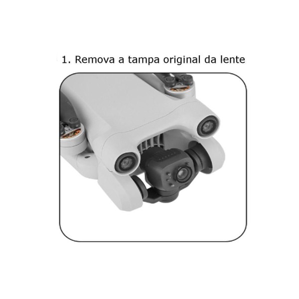 Encontraproduto.com.br - Kit com 4 Filtros ND 4/8/16/32 para Drone DJI Mini 3 Pro